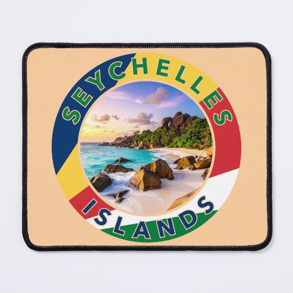 Item preview, Seychelles Round Emblem designed and sold by travelwitheric.