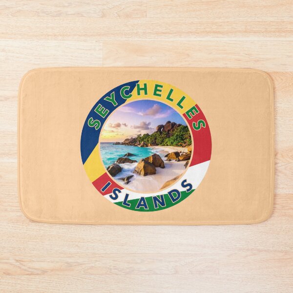 Item preview, Seychelles Round Emblem designed and sold by travelwitheric.