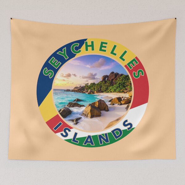 Item preview, Seychelles Round Emblem designed and sold by travelwitheric.