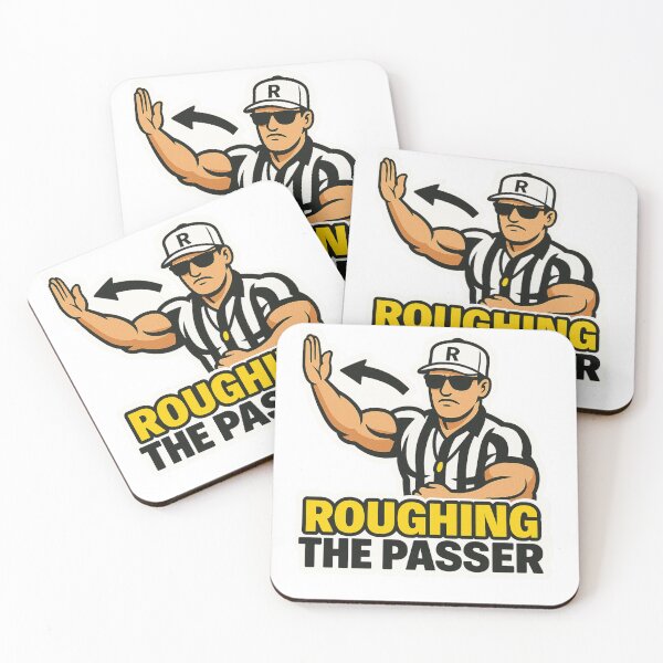 Item preview, American Football Referee Roughing the Passer designed and sold by CoachEkong.
