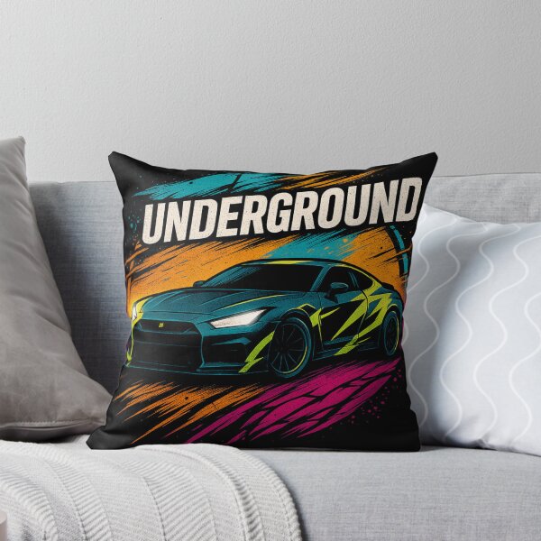 Item preview, Neon Thunder Racer - Underground Drift Machine designed and sold by ARTHEMID.