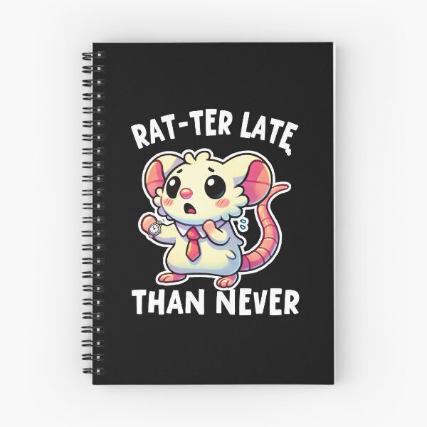 Item preview, Ratter late than never designed and sold by samah82.