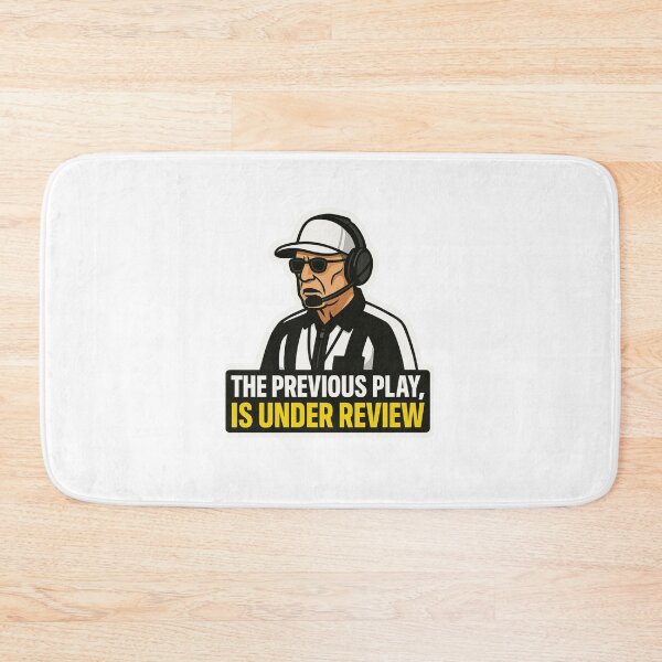 Item preview, American Football Referee The Previous Play is Under Review designed and sold by CoachEkong.
