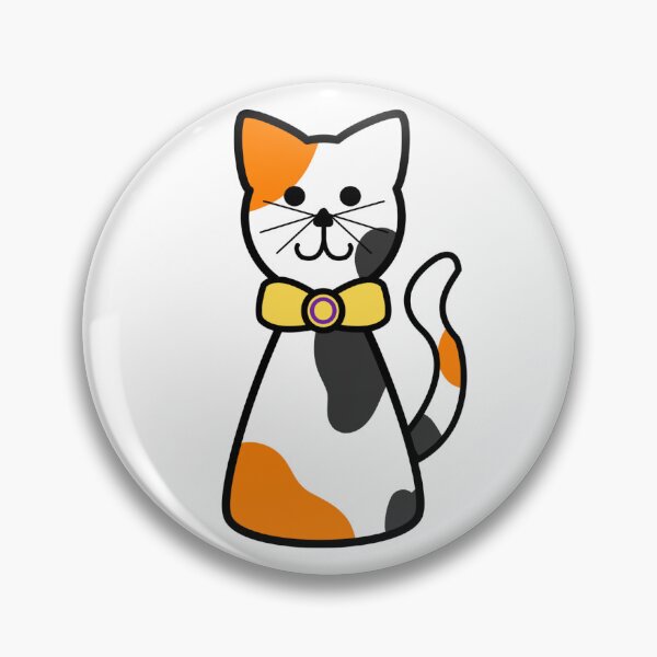 Item preview, Calico Cat With Intersex Pride Flag Bow Tie designed and sold by Laura-Rosa.