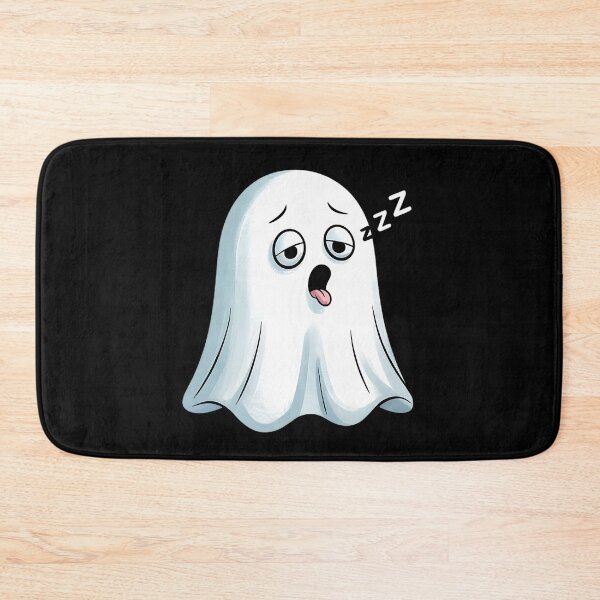 Item preview, Exhausted Sleepy Cute Ghost – Funny Lazy Spirit Cartoon designed and sold by Taans-Creation.