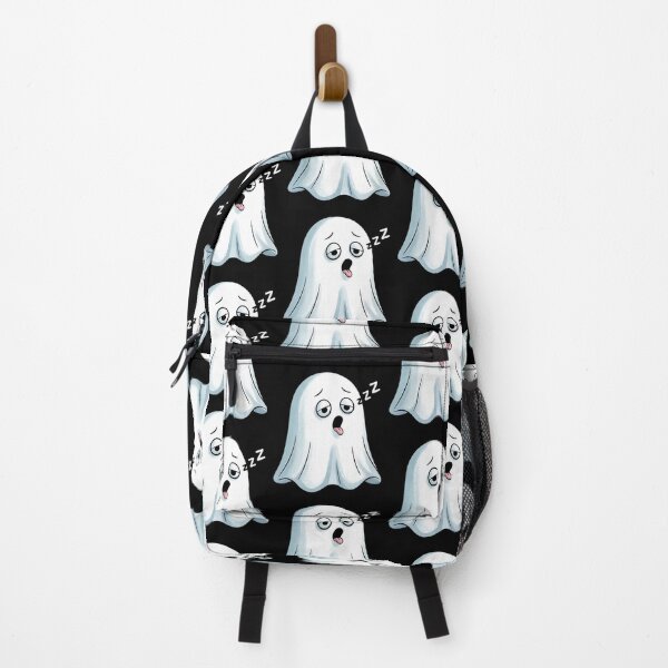 Item preview, Exhausted Sleepy Cute Ghost – Funny Lazy Spirit Cartoon designed and sold by Taans-Creation.