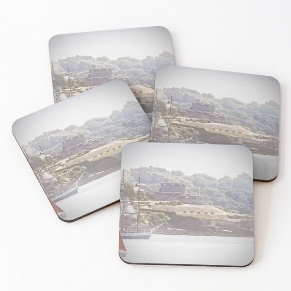 Item preview, Yachts Passing St Mawes Castle Cornwall designed and sold by Terri Waters Photography & Design.