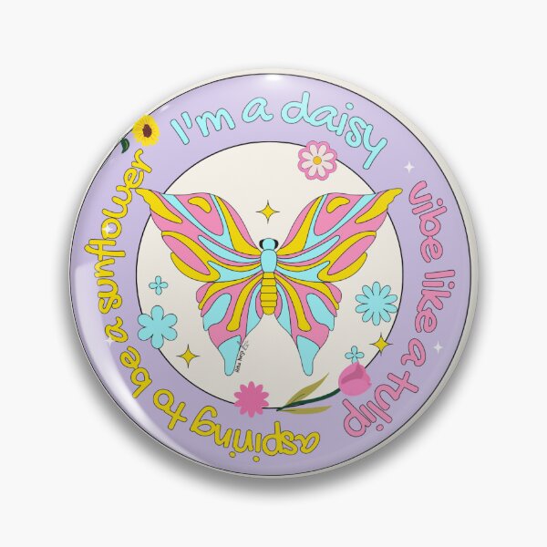 Item preview, Daisy Tulip Sunflower Quote Sticker | Aesthetic Flower Girl Energy | Self-Growth Vibes designed and sold by Poeticrituation.
