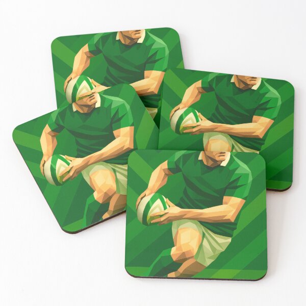 Item preview, Brian O'Driscoll Irish Rugby Icon Vector Art designed and sold by kakarikihill.