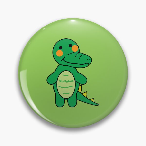 Item preview, Cute alligator plush style designed and sold by fluffyfamcraft.