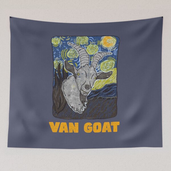 Item preview, van goat designed and sold by crestfallenmermaid.