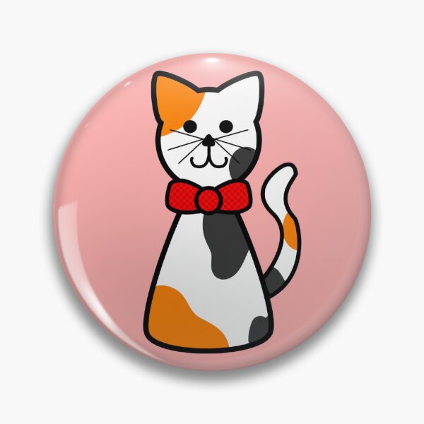 Item preview, Calico Cat With Red Bow Tie designed and sold by Laura-Rosa.