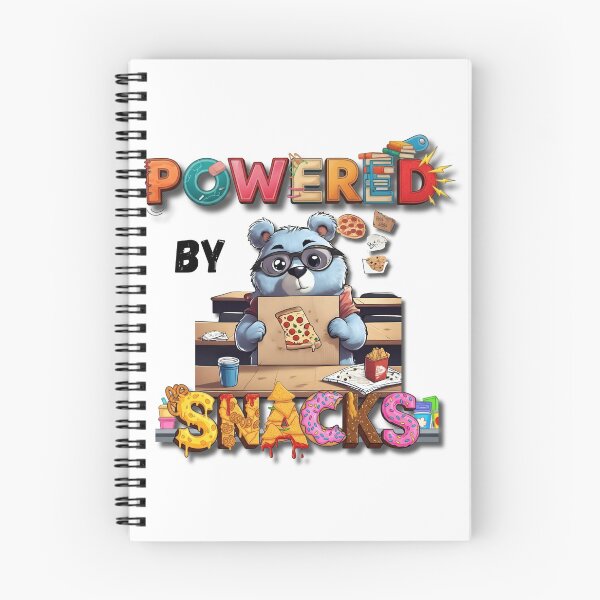 Item preview, POWERED BY SNACKS designed and sold by SETCreations.