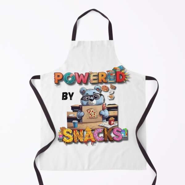 Item preview, POWERED BY SNACKS designed and sold by SETCreations.