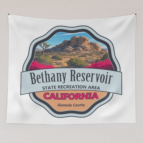 Item preview, Bethany Reservoir State Recreation Area, Alameda County, California designed and sold by Wanderful-roads.