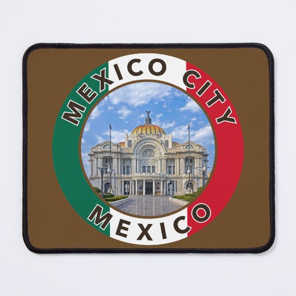 Item preview, Mexico City Round Emblem designed and sold by travelwitheric.