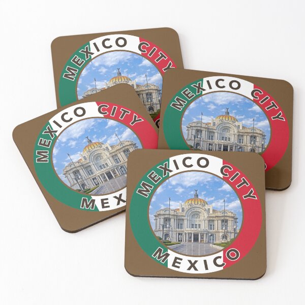 Item preview, Mexico City Round Emblem designed and sold by travelwitheric.