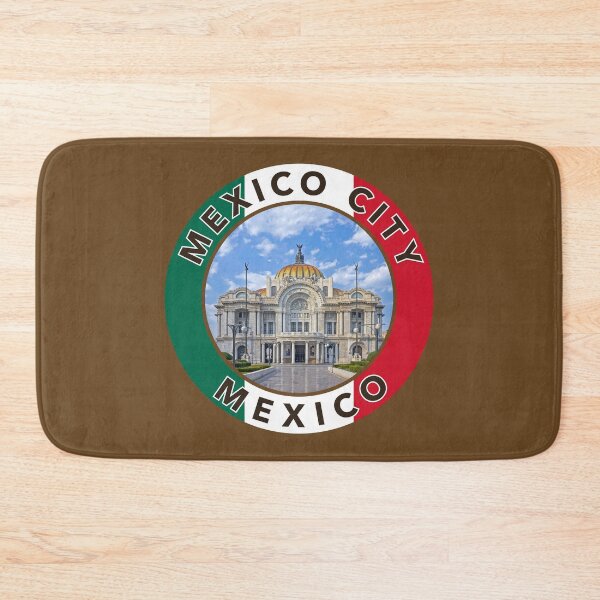 Item preview, Mexico City Round Emblem designed and sold by travelwitheric.