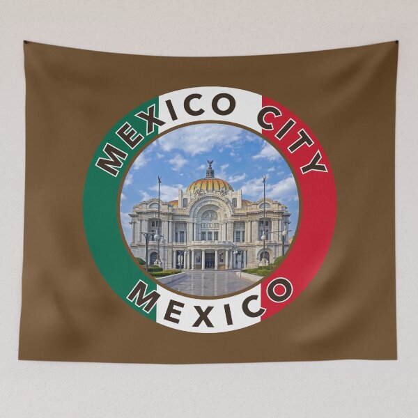 Item preview, Mexico City Round Emblem designed and sold by travelwitheric.