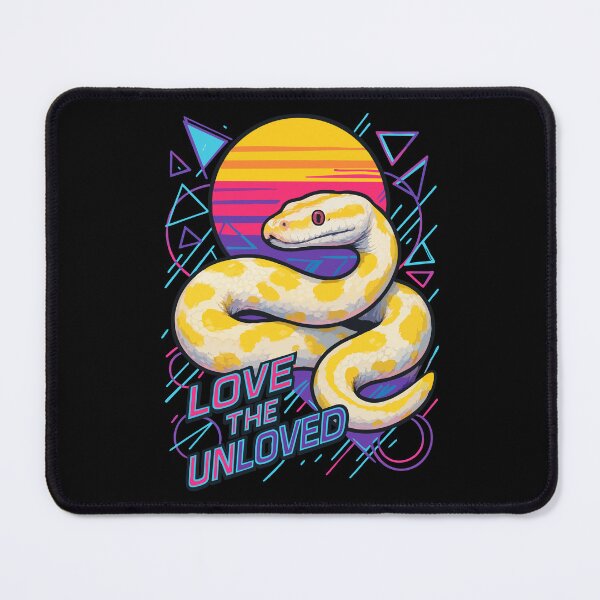 Item preview, Love The Unloved Python Snake Retro Vaporwave designed and sold by TomFrontierArt.