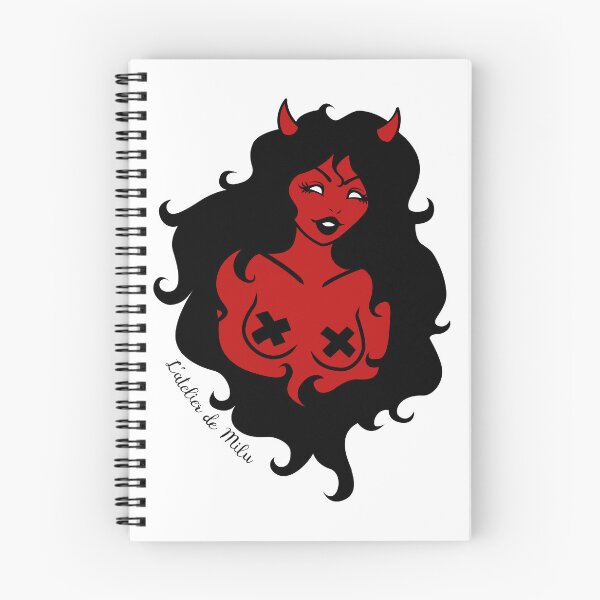 Item preview, She's the Devil ! - White background designed and sold by L'Atelier de Milu.