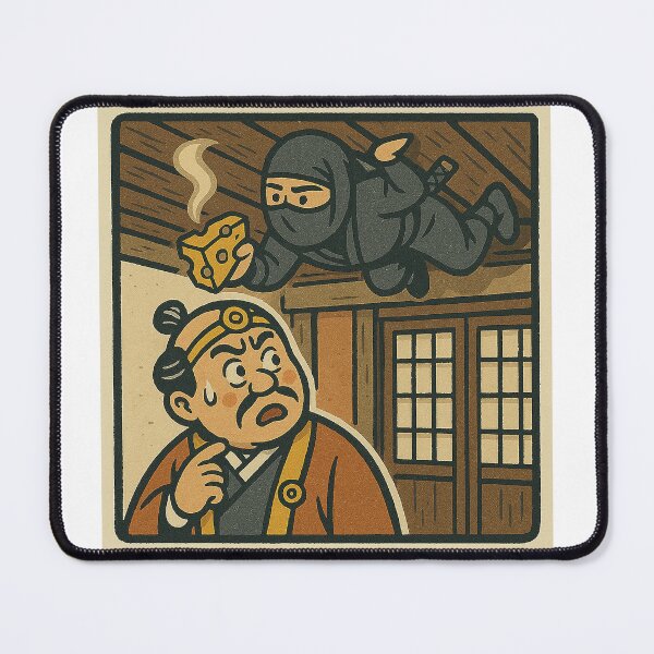 Item preview, チーズ忍者、匂いバレ / Cheese Ninja: Scent of Betrayal designed and sold by Yos-Design-Stoa.
