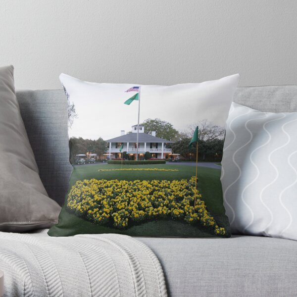 Augusta National Golf Club Throw Pillow