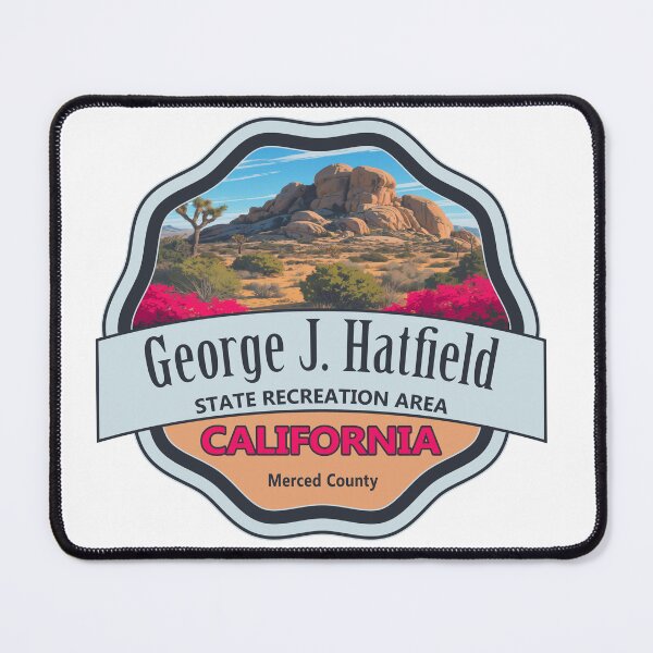 Item preview, George J. Hatfield State Recreation Area, Merced County, California designed and sold by Wanderful-roads.