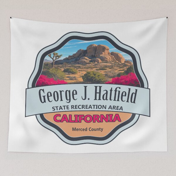 Item preview, George J. Hatfield State Recreation Area, Merced County, California designed and sold by Wanderful-roads.