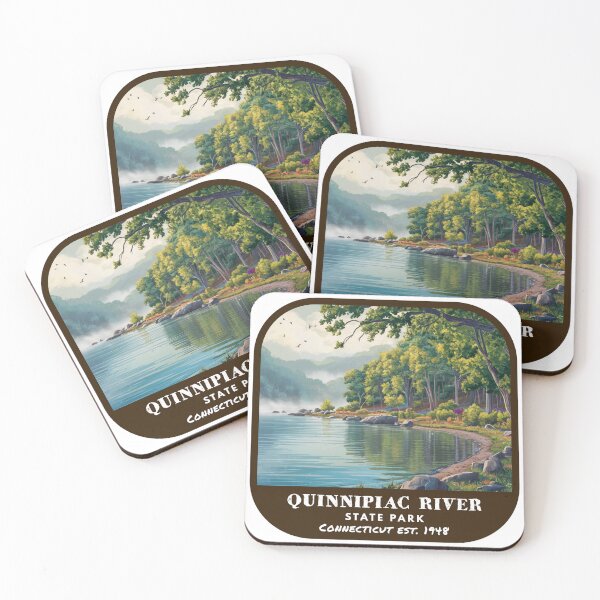 Item preview, Vintage Quinnipiac River State Park (Connecticut State Park) designed and sold by RabbitK.