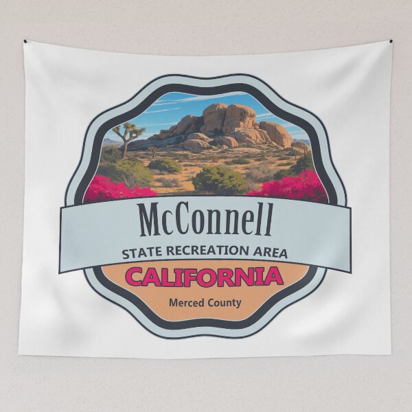 Item preview, McConnell State Recreation Area, Merced County, California designed and sold by Wanderful-roads.