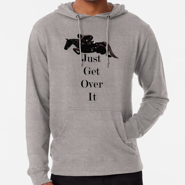 Item preview, Just Get Over It Equestrian Horse designed and sold by Patricia Barmatz.