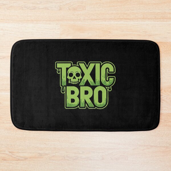 Item preview, Toxic Bro T-Shirt - Funny Gamer Meme Tee with Bold Green Skull Graphic designed and sold by w1ckerman.
