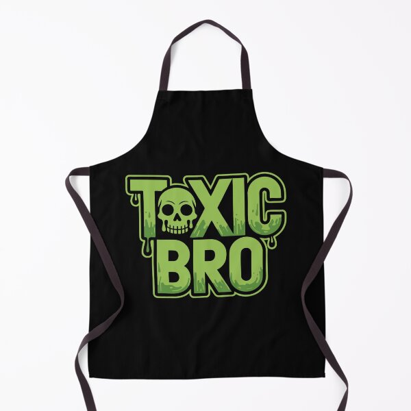 Item preview, Toxic Bro T-Shirt - Funny Gamer Meme Tee with Bold Green Skull Graphic designed and sold by w1ckerman.