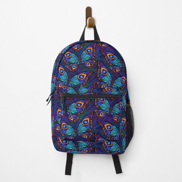 Item preview, Peacock Butterfly pattern. Hand drawn bright butterflies. designed and sold by iclipart.