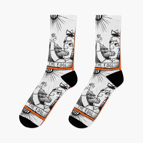 Item preview, The Fool (Black & White) designed and sold by SleepatSunrise.