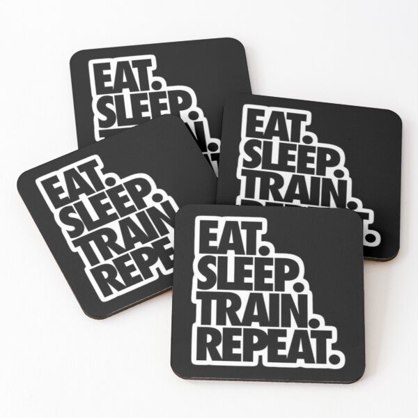 Item preview, Eat Sleep Train Repeat designed and sold by Harshal-Studio.