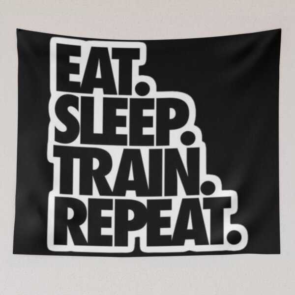 Item preview, Eat Sleep Train Repeat designed and sold by Harshal-Studio.