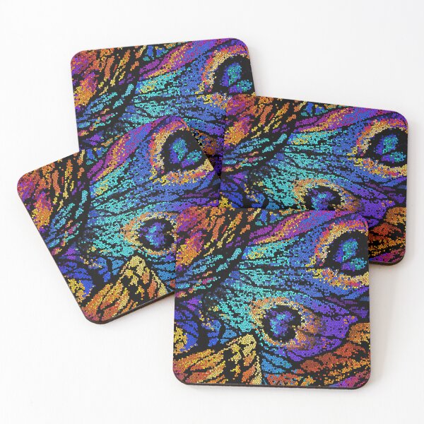 Item preview, Peacock Butterfly mosaic wing texture pattern.  designed and sold by iclipart.