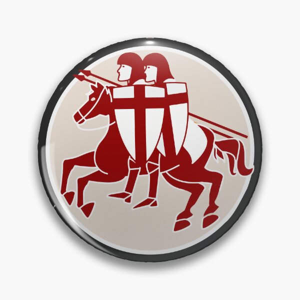 Item preview, Knights Templar Seal – "Non Nobis Domine" Medieval Emblem designed and sold by ChiliPics.