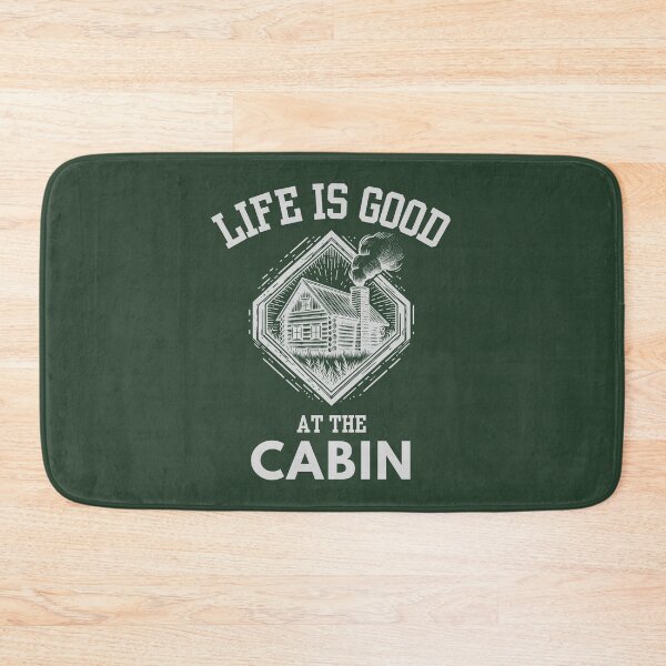 Item preview, life is good at the cabin vintage designed and sold by Sukhumpan.