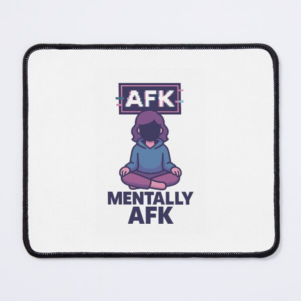 Item preview, Mentally AFK – Retro Pixel Mood Design designed and sold by Respawned.