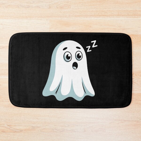 Item preview, Adorable Sleepy Halloween Cute Ghost with Zzzs – Kawaii Halloween Spirit designed and sold by Taans-Creation.