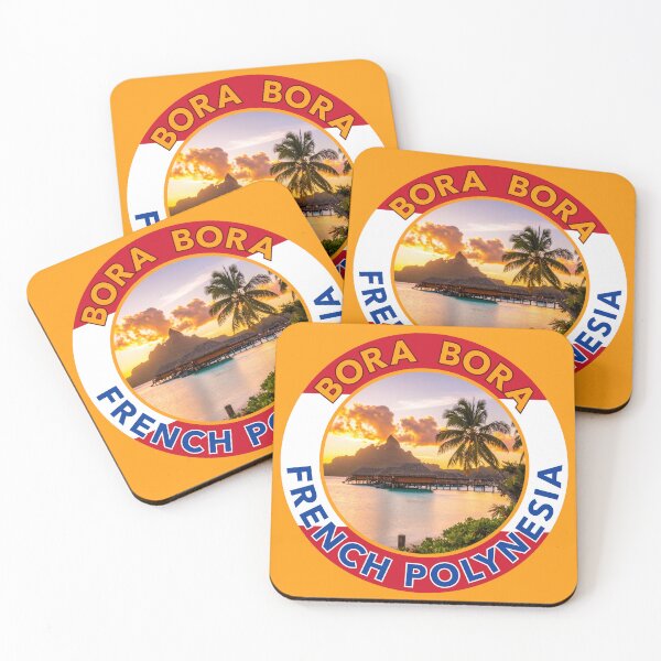 Item preview, Bora Bora Round Emblem designed and sold by travelwitheric.
