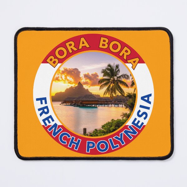 Item preview, Bora Bora Round Emblem designed and sold by travelwitheric.