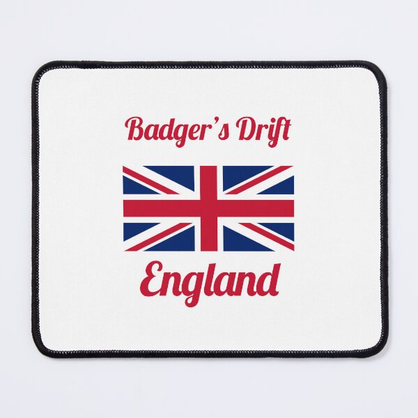 Item preview, Badger’s Drift Midsomer England Union Jack Design - Stylish Prints, designed and sold by Fleetwood1994.