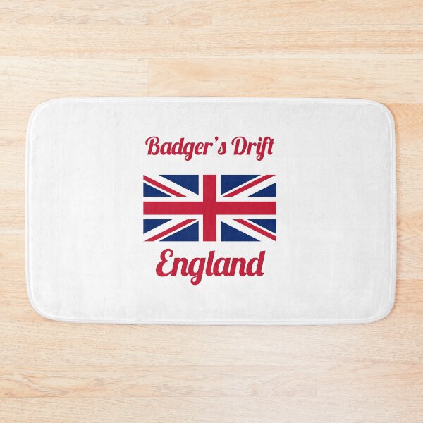 Item preview, Badger’s Drift Midsomer England Union Jack Design - Stylish Prints, designed and sold by Fleetwood1994.