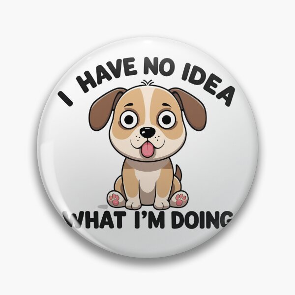 Item preview, Funny Confused Cartoon Dog with Quote designed and sold by Nathaphat514.