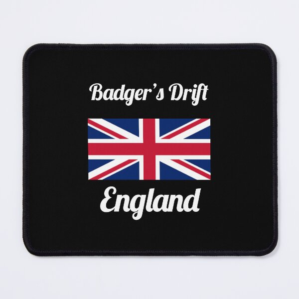 Item preview, Badger’s Drift Midsomer England Union Jack Design - Stylish Prints, designed and sold by Fleetwood1994.