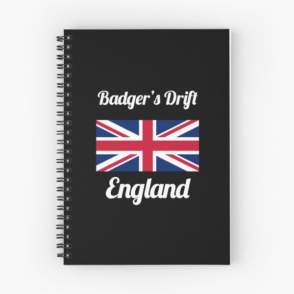 Item preview, Badger’s Drift Midsomer England Union Jack Design - Stylish Prints, designed and sold by Fleetwood1994.